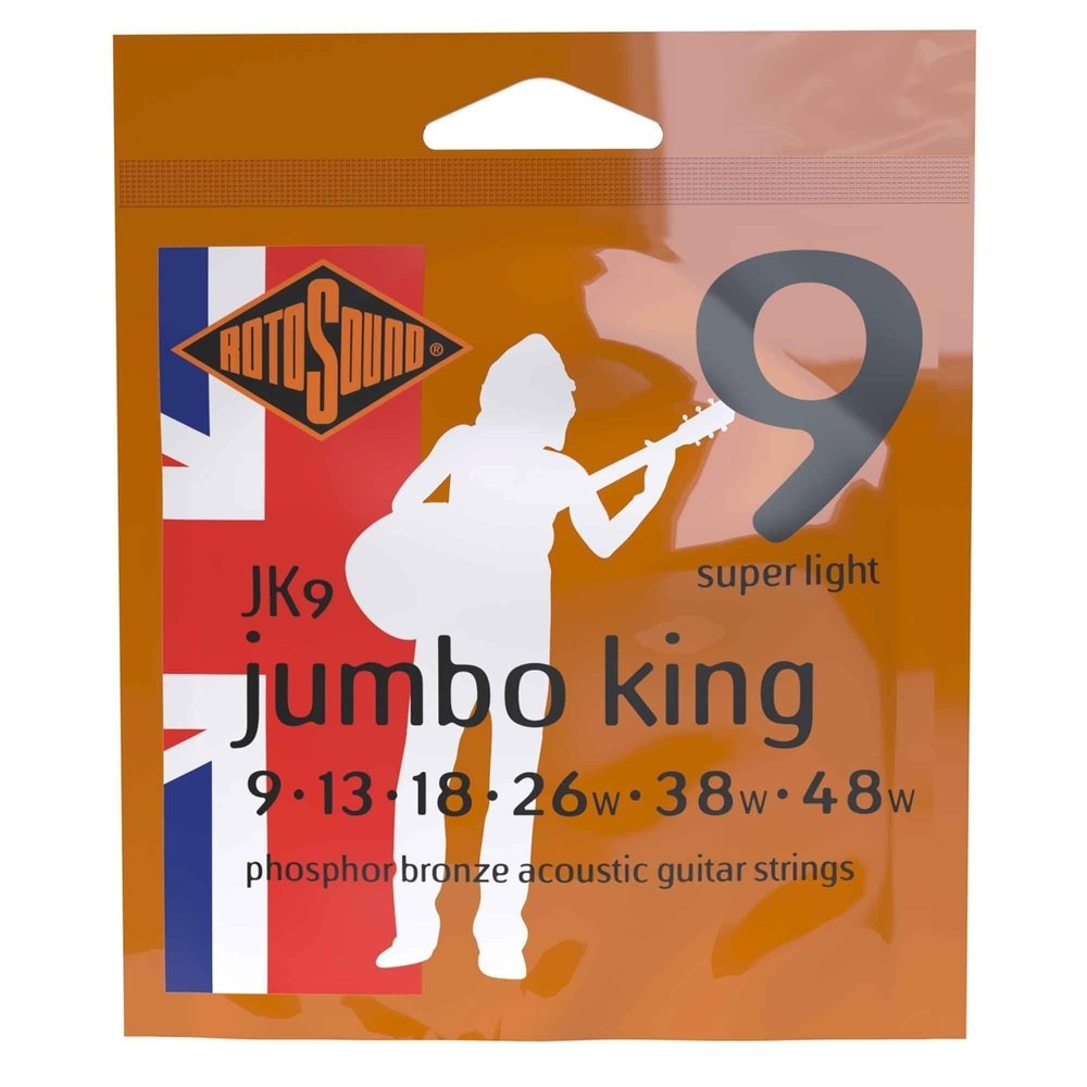 Rotosound Jumbo King JK9 Westerngitarrensaiten 9-48