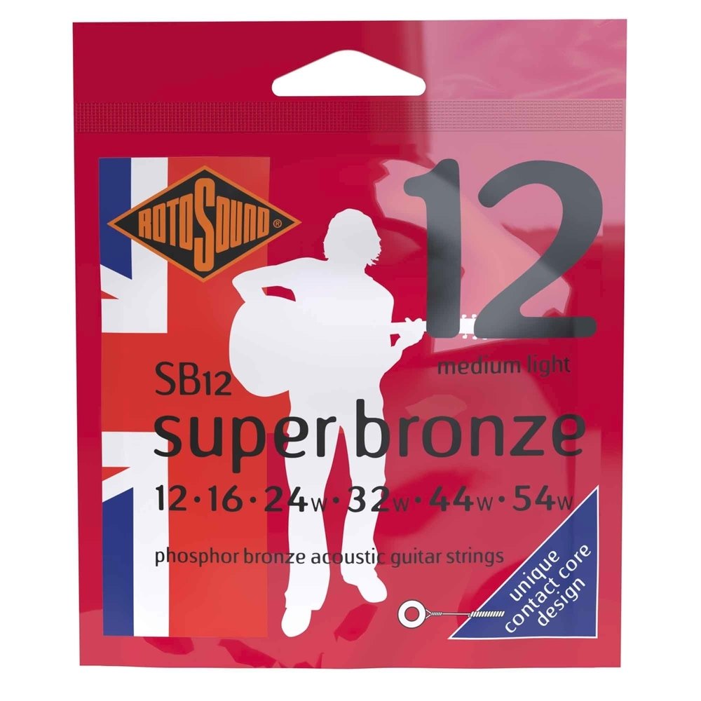 Rotosound Super Bronze SB12 Westerngitarrensaiten 12-54