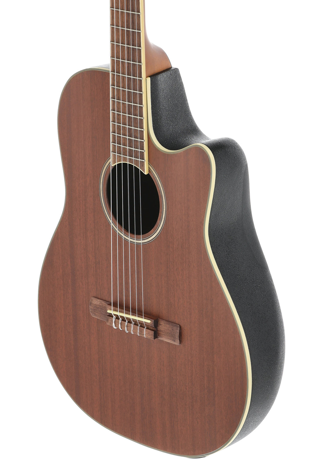 Applause E-Akustik klassische Gitarren AB24CII Mid Cutaway Nylon - Natur Satin (AB24CM-4S)