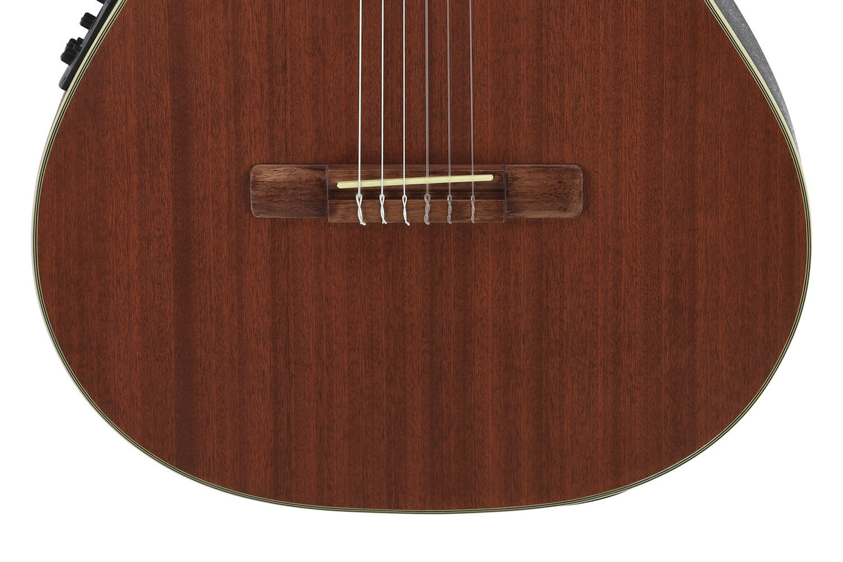 Applause E-Akustik klassische Gitarren AB24CII Mid Cutaway Nylon - Natur Satin (AB24CM-4S)