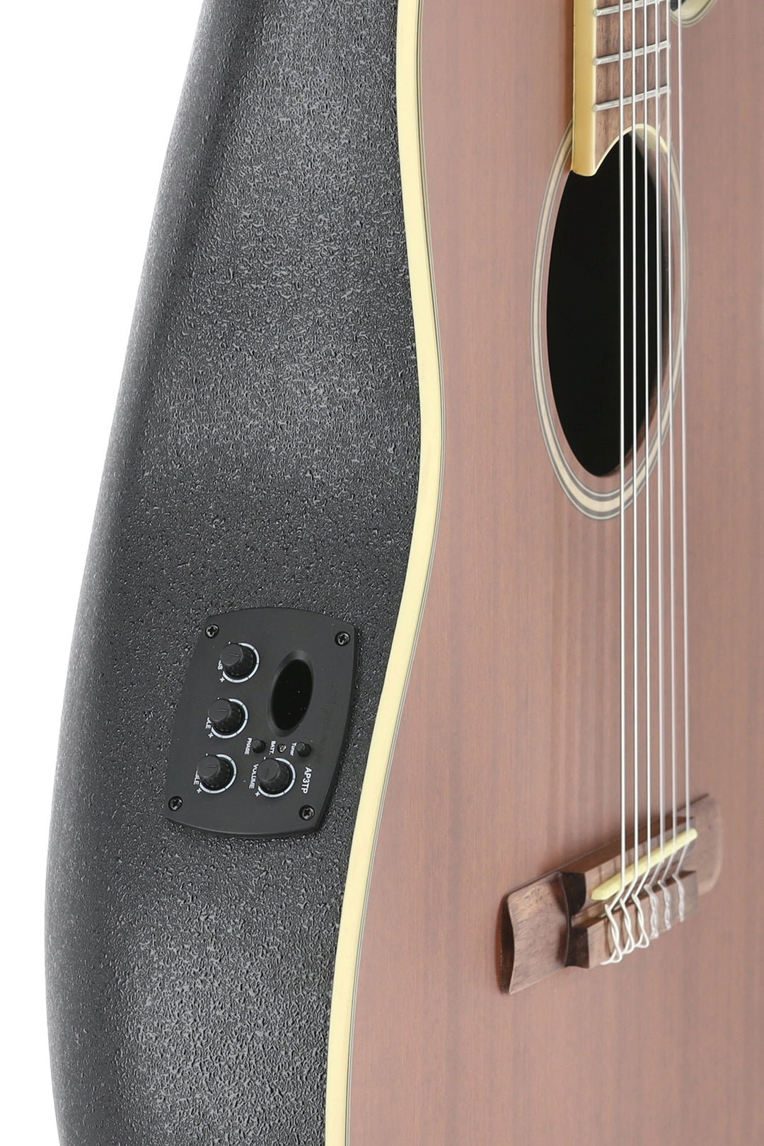 Applause E-Akustik klassische Gitarren AB24CII Mid Cutaway Nylon - Natur Satin (AB24CM-4S)