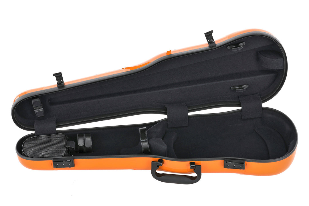 GEWA Formgeformte Geigen cases Air 1.7 - Orange hochglanz