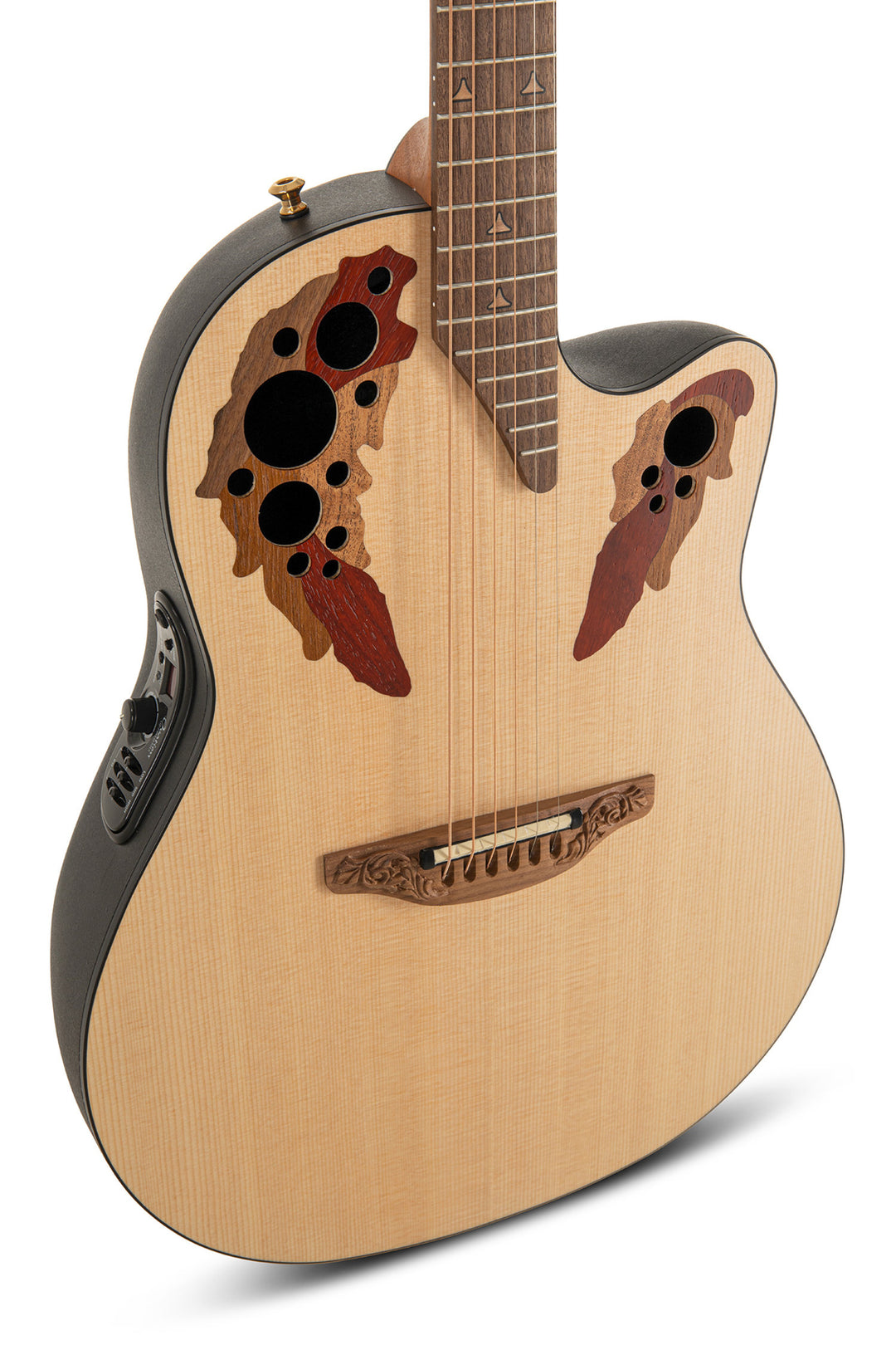 Ovation E-Acoustic Gitarren Pro Series Elite USA - Natural Satin (1768-4S-G)