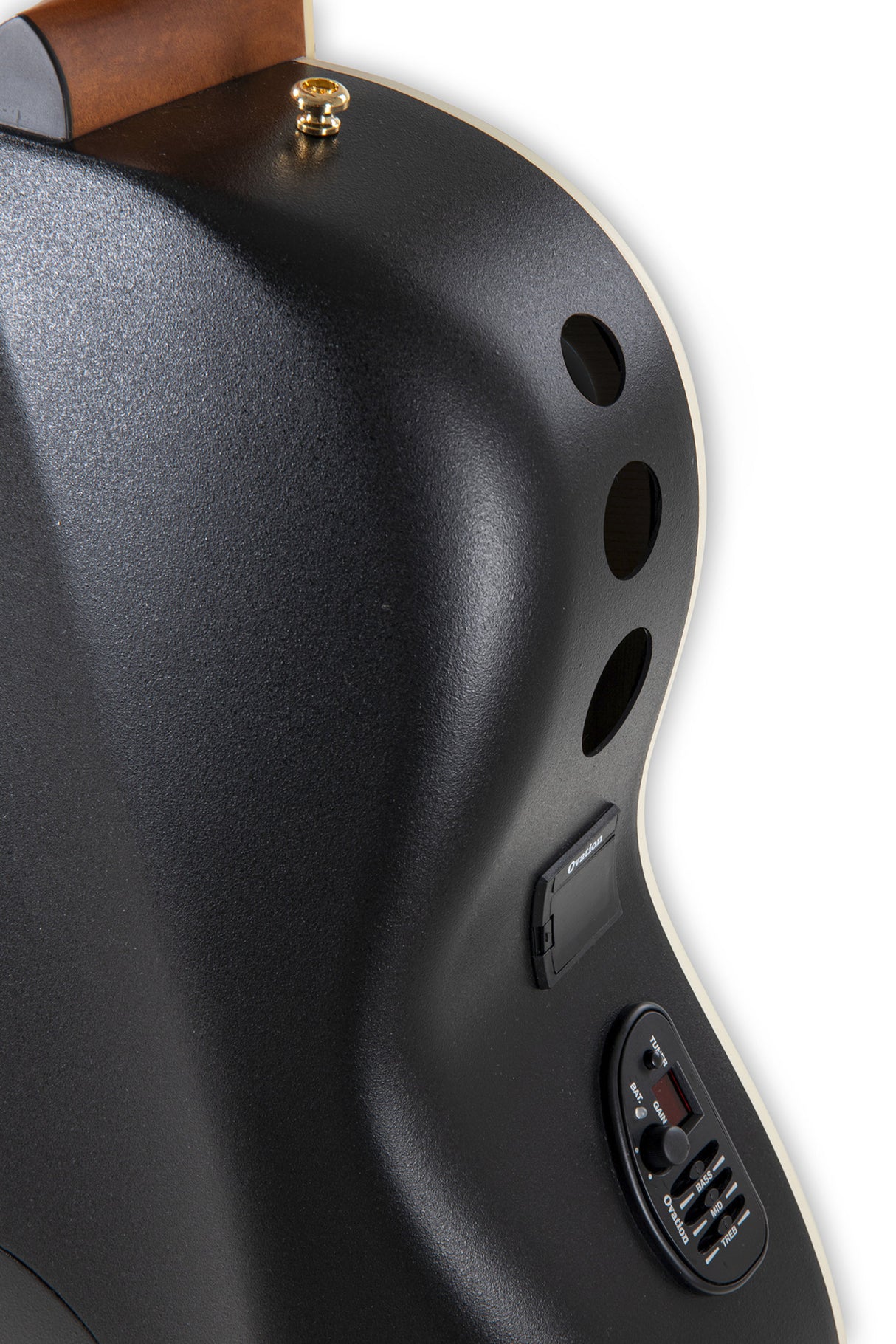 Ovation E-Akustikgitarren Celebrity Elite Deluxe Deep Contour - Peach Burst Satin (CDX40-PB-G)