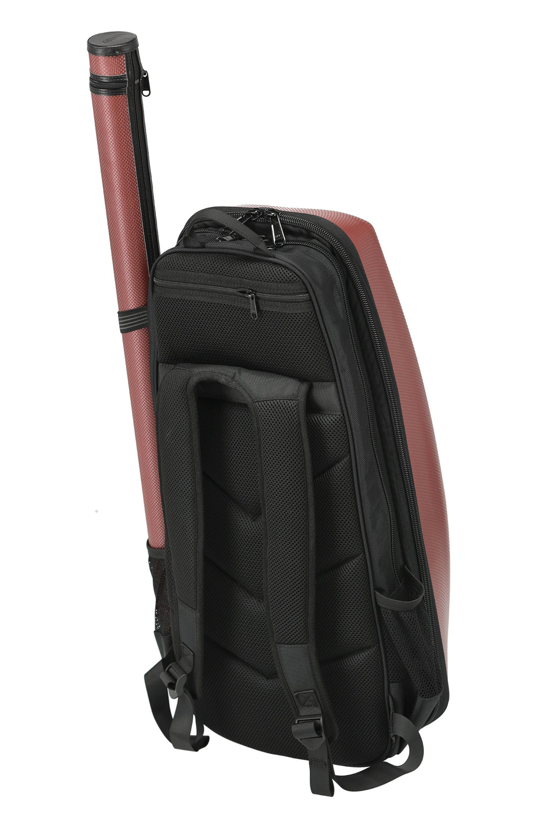 GEWA Rucksack für Geigen case Space Bag - Rot 4/4 - 3/4 (33 x 67 (mit Bogen case 79 ) x 19 cm)