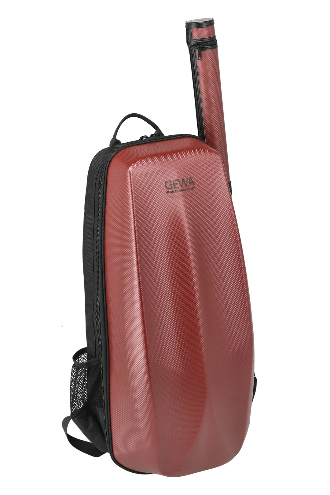 GEWA Rucksack für Geigen case Space Bag - Rot 4/4 - 3/4 (33 x 67 (mit Bogen case 79 ) x 19 cm)