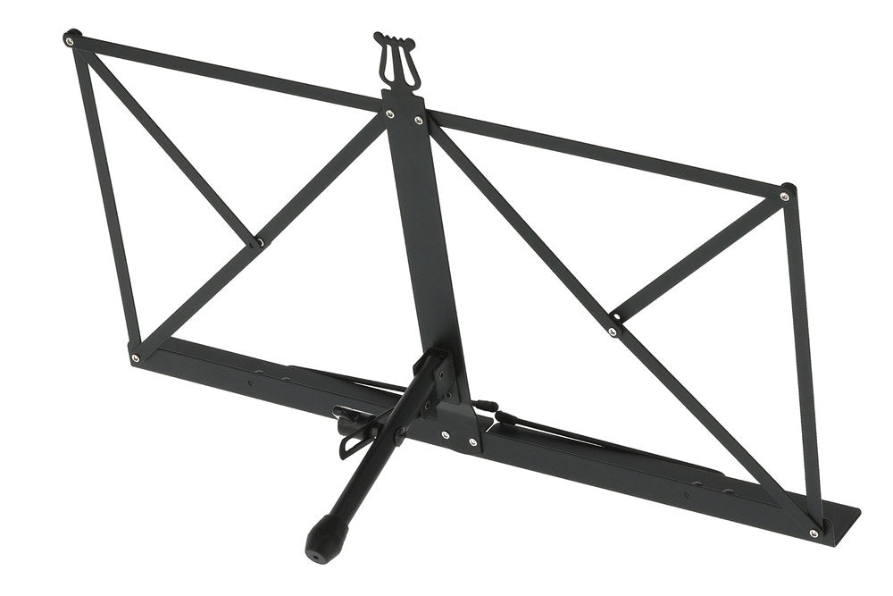 GEWA Tisch-Notenständer, schwarz, 22 cm zusammengeklappt, mit Tasche