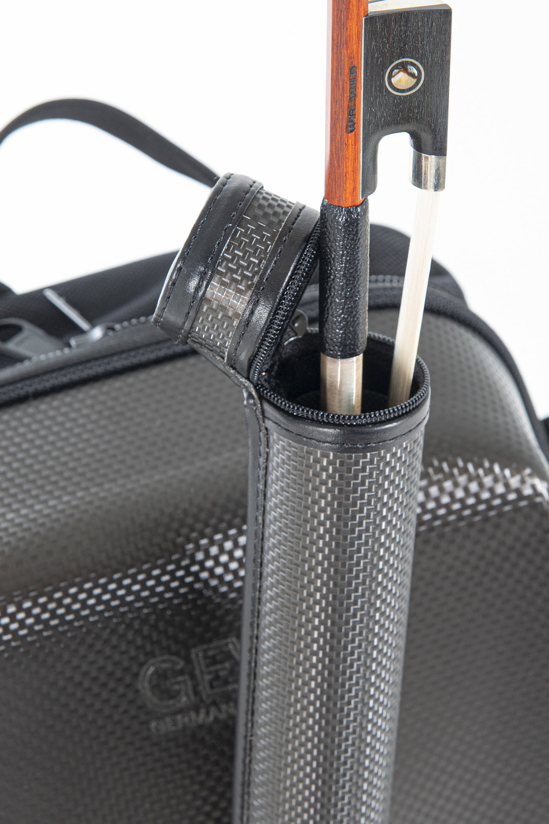 GEWA Rucksack für Geigen case Space Bag - Titanium 4/4 - 3/4 (33 x 67 (mit Bogen case 79 ) x 19 cm)