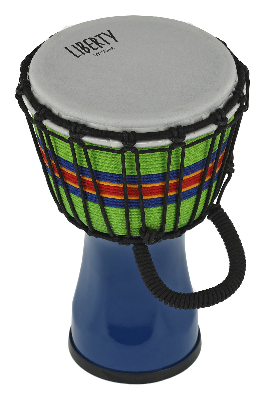 GEWA Djembé Liberty Series Rope Tuned - 7" Blue