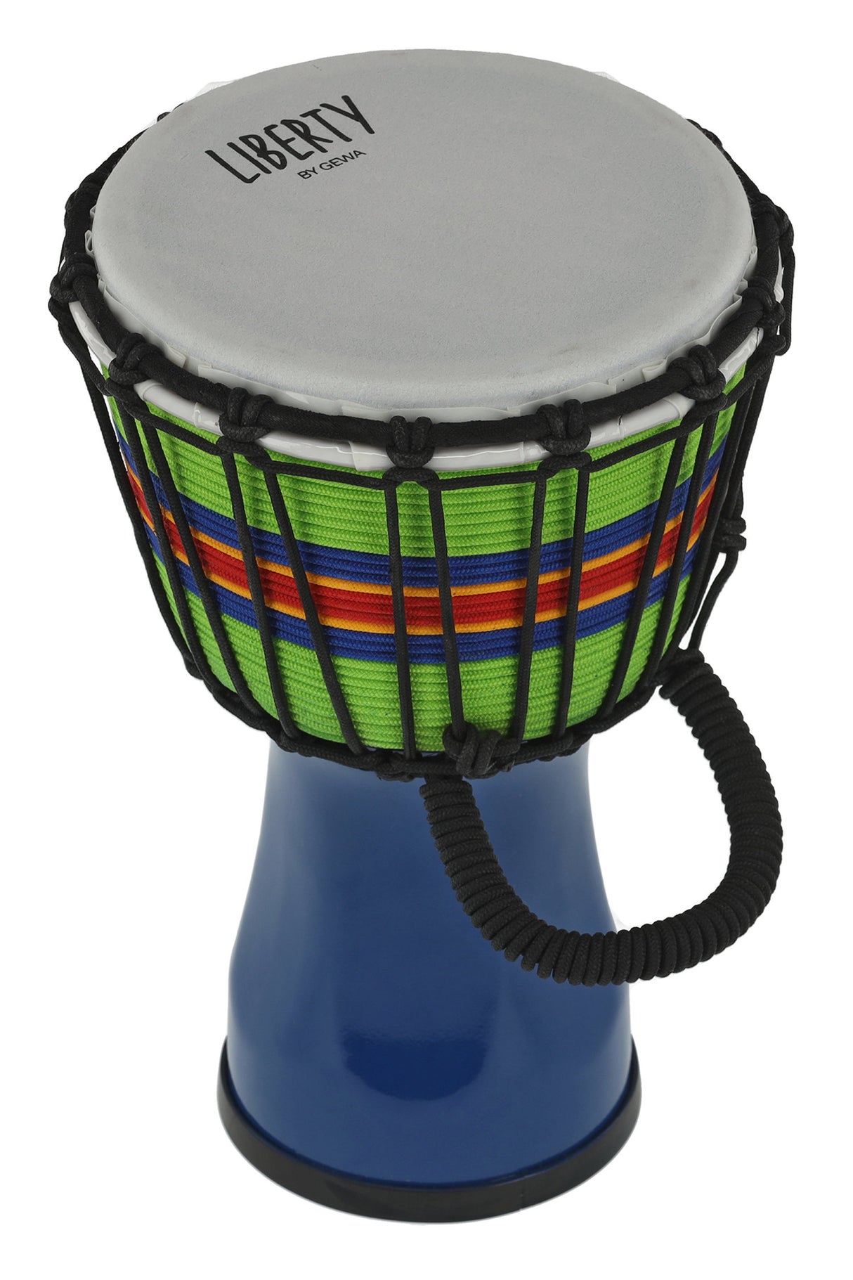 GEWA Djembé Liberty Series Rope Tuned - 7" Blue
