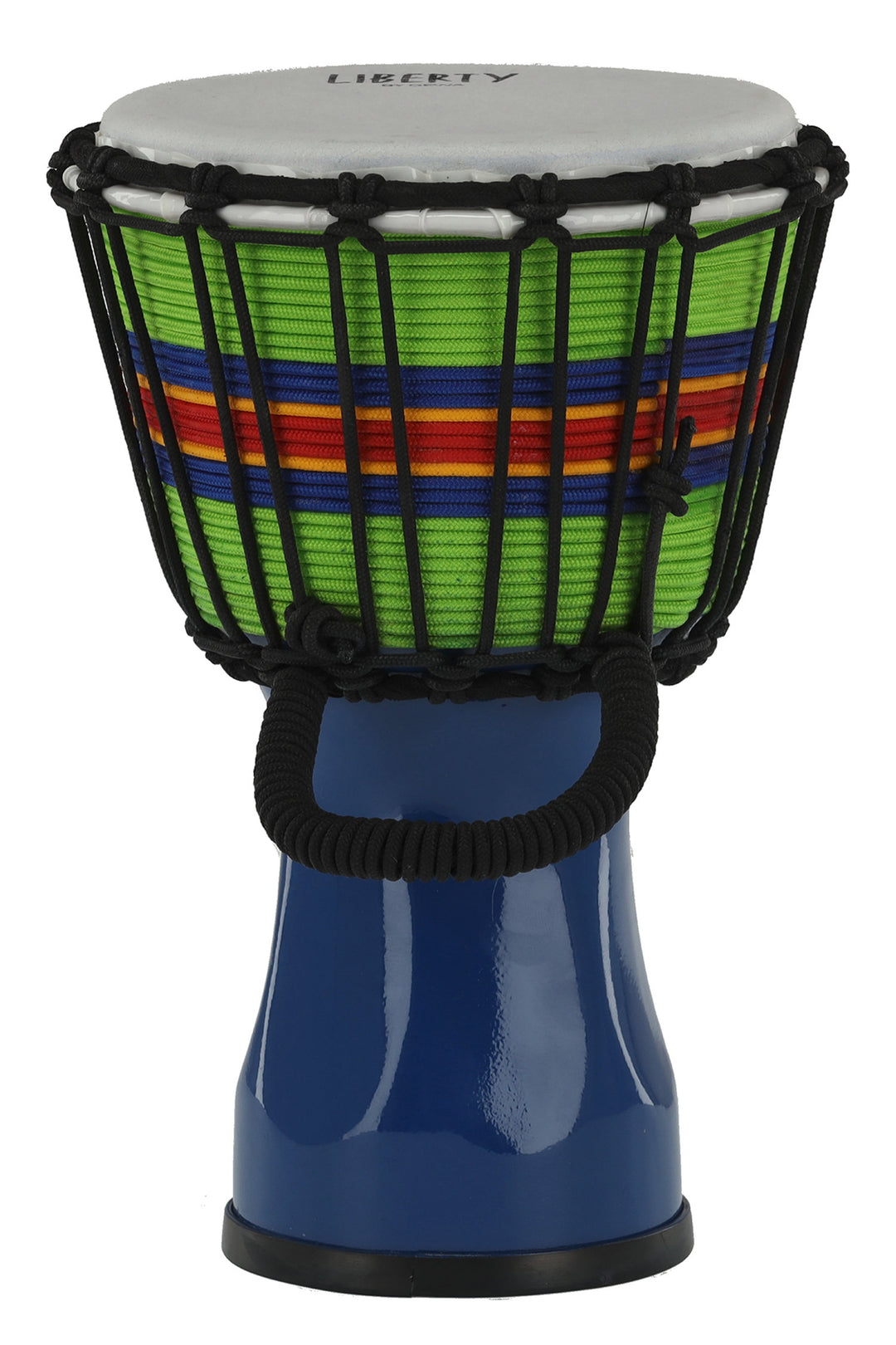 GEWA Djembé Liberty Series Rope Tuned - 7" Blue