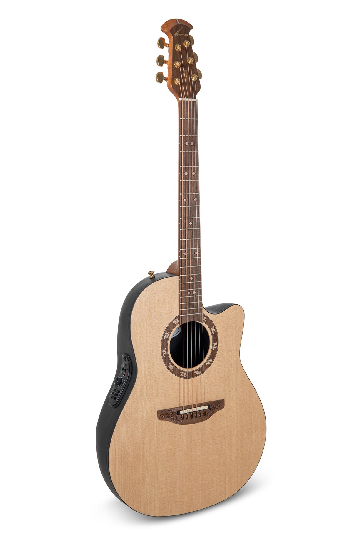 Ovation E-Acoustic Gitarren Pro Series Legend USA - Natural Satin (1767-4S-G)
