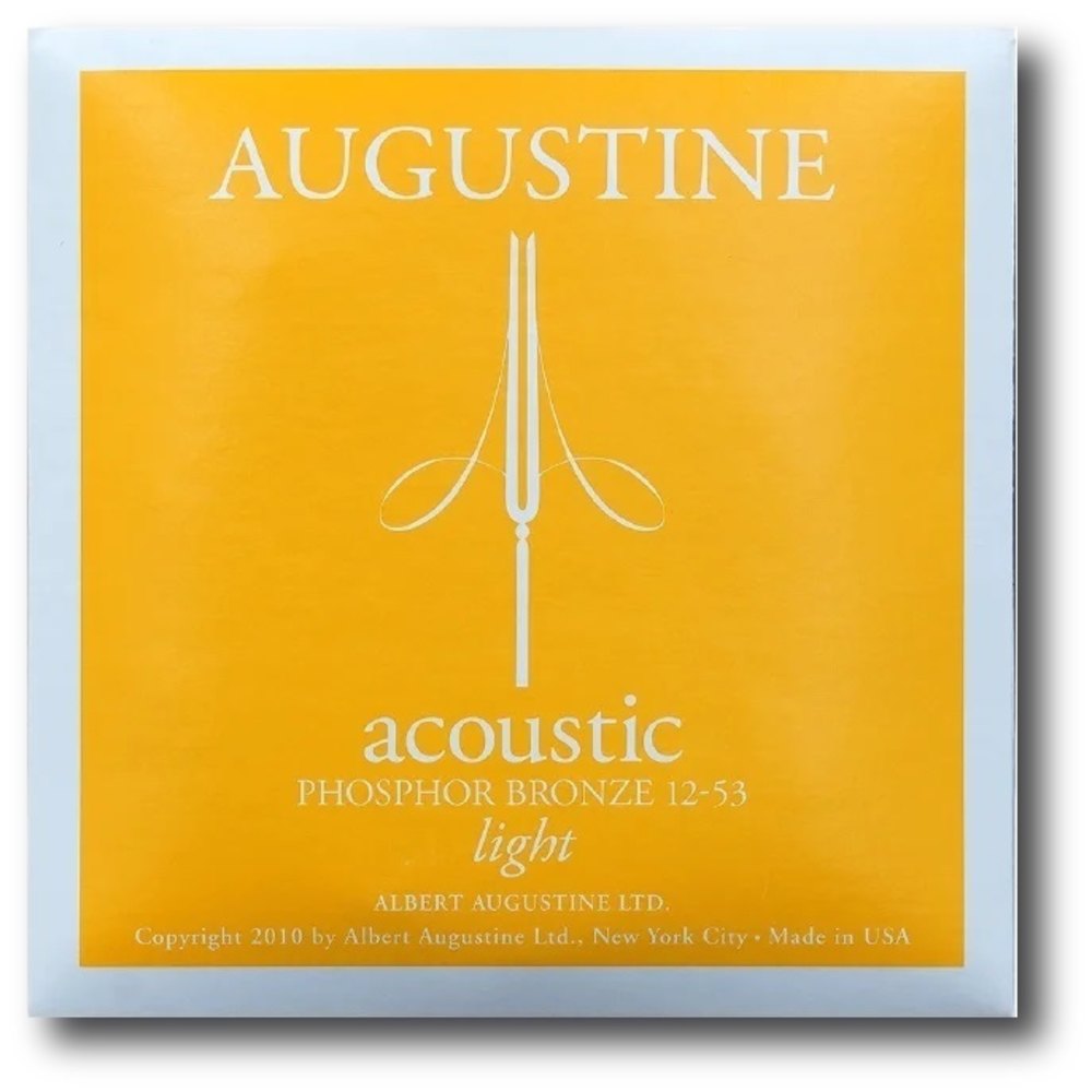 Augustine Acoustic Phosphor Bronze Westerngitarrensaiten, Light 12-53