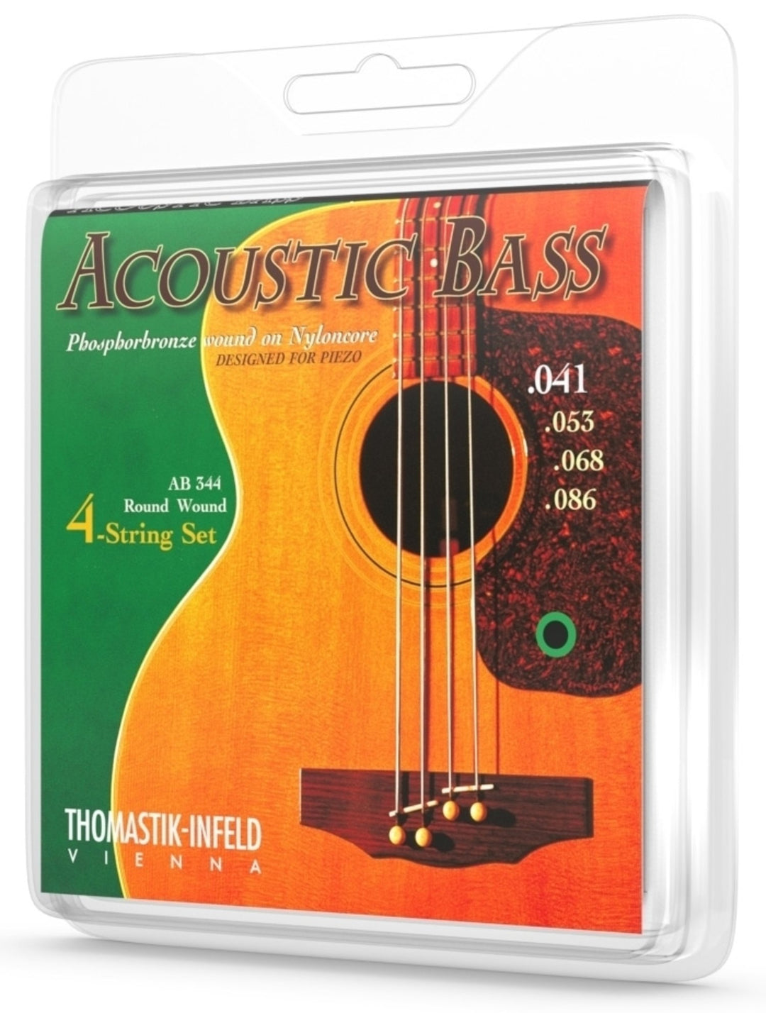 Thomastik-Infeld Saiten für Akustikbass Phosphor Bronze - Set (4-saitig)