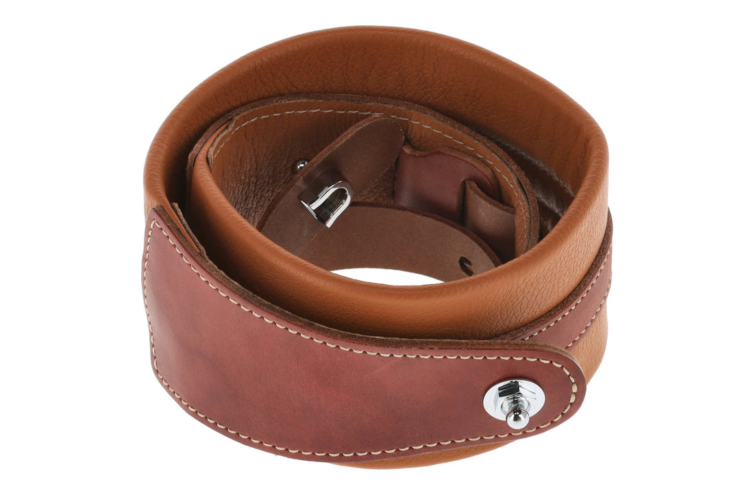 GEWA Gitarren Gurte Prestige 65 gepolsterte Security Locks - dry sand/braun