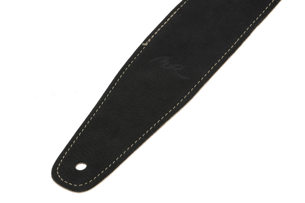GEWA Regular 70 Gitarrengurt aus Leder, Satin Black