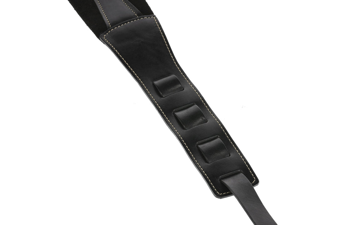 GEWA Gitarren Gurte Prestige 85 gepolstert Security Locks - black/black