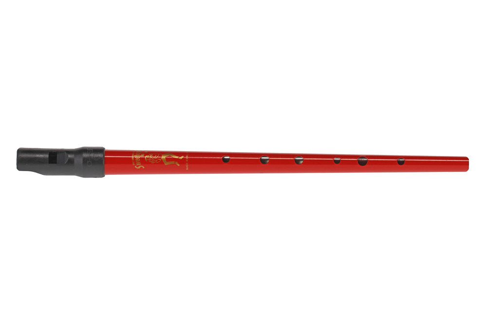 Clarke Sweetone Tin Whistle in D, rot