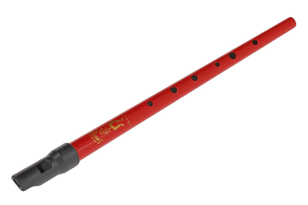 Clarke Sweetone Tin Whistle in D, rot