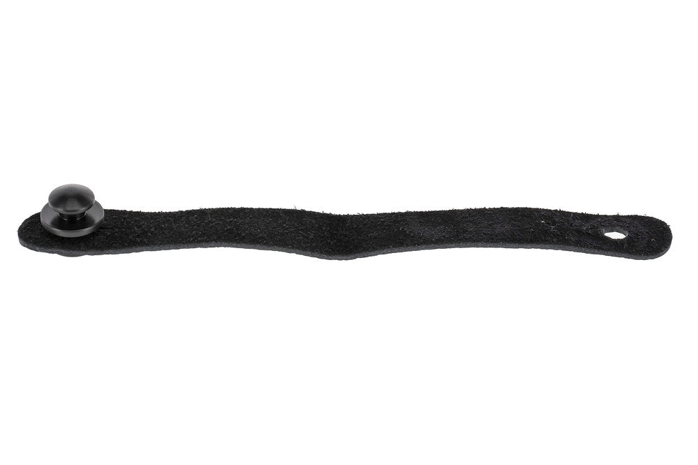 GEWA Tie Strap Schlaufe für Gitarrengurt, Leder, schwarz