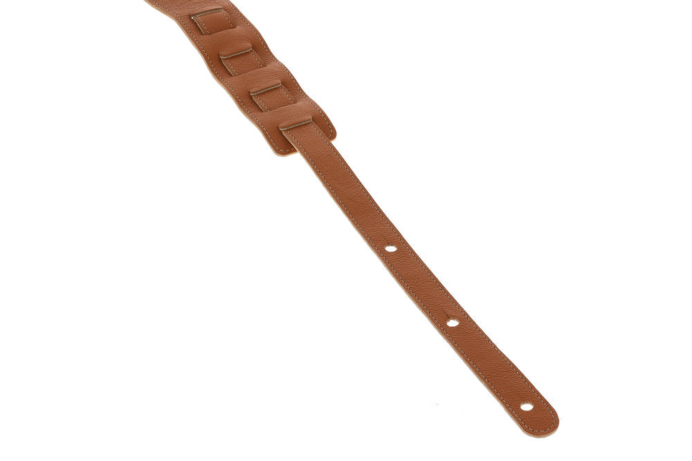 GEWA Regular 70 Gitarrengurt aus Leder, Wet Sand