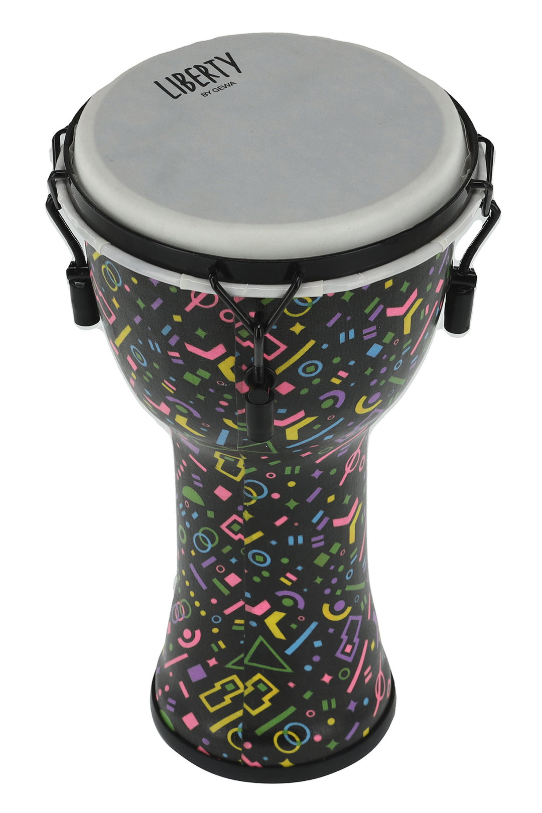 GEWA Djembe Liberty Serie Mechanisch gestimmt - 8" Crazy Neon