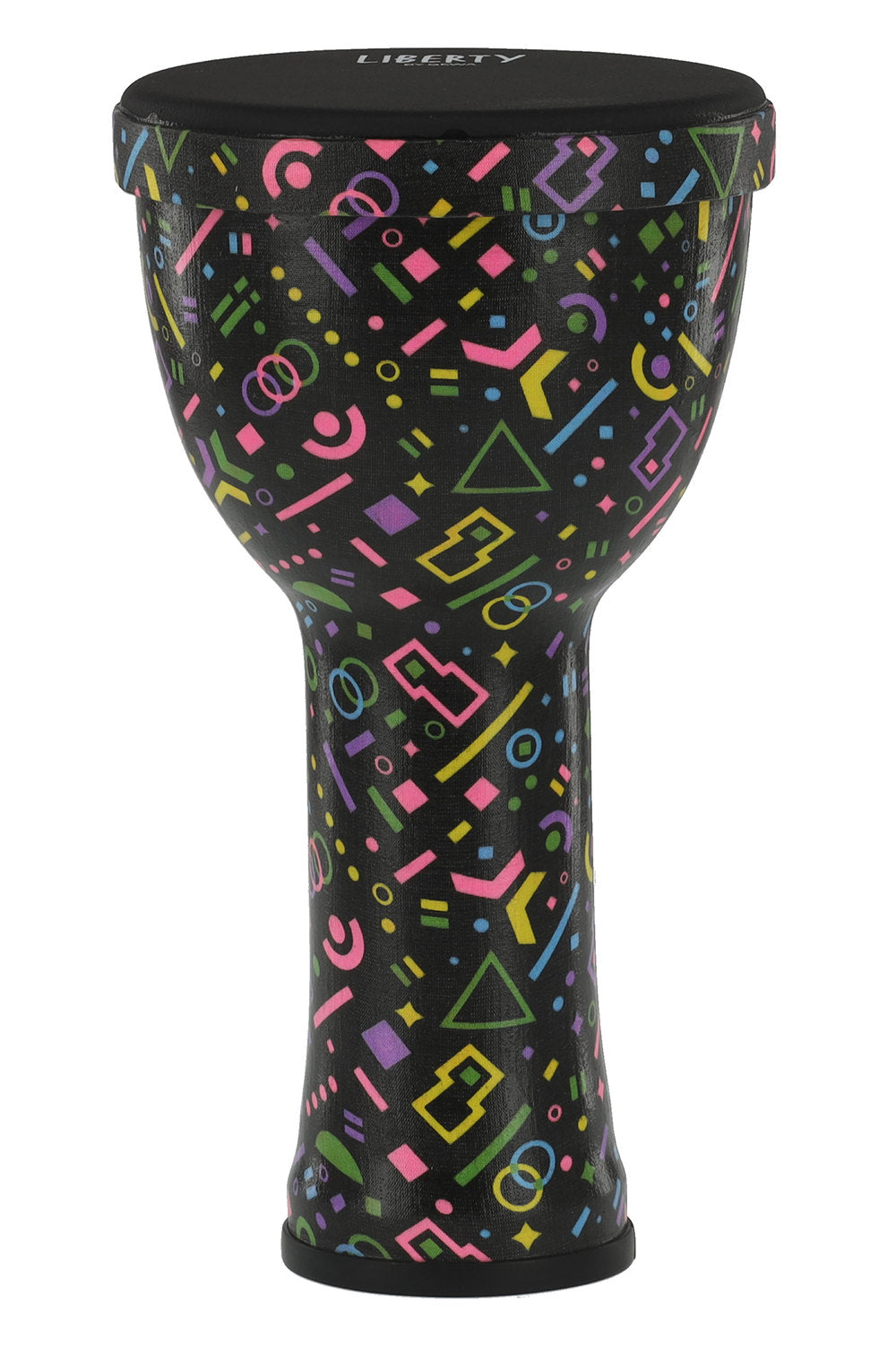 GEWA Liberty Serie Nestable djembe 8", Motiv Crazy Neon