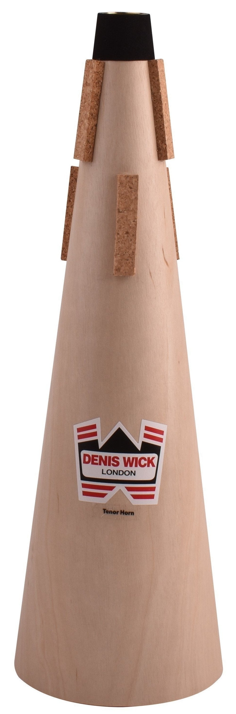Denis Wick 5558 Straight-Dämpfer aus Holz für Althorn und Tenorhorn