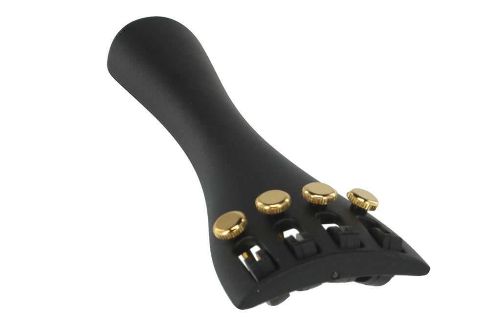 Wittner Ultra Geigenhalter 4/4, vergoldet, mit Schraubendreher