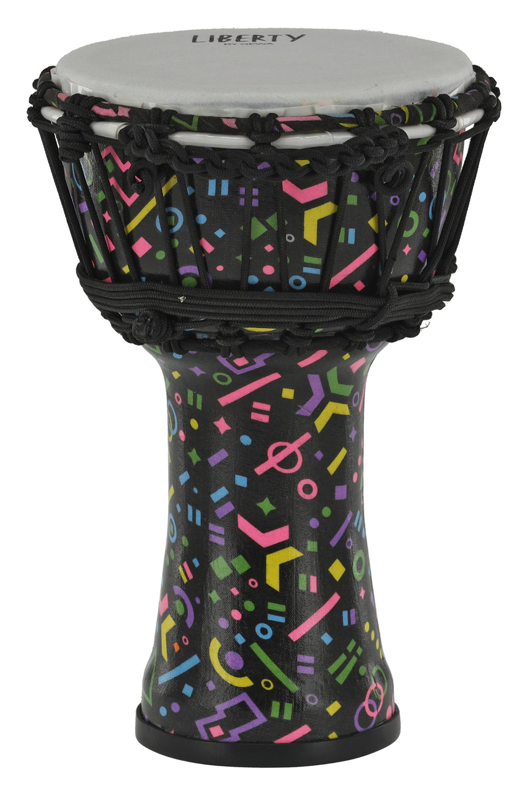 GEWA Djembé Liberty Series Rope Tuned - 7" Crazy Neon