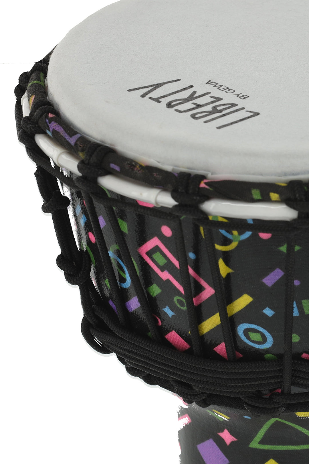 GEWA Djembé Liberty Series Rope Tuned - 7" Crazy Neon