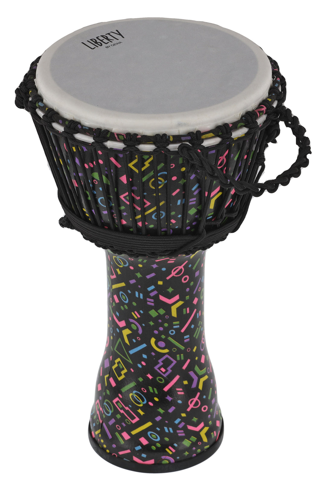 GEWA Djembé Liberty Series Seilgestimmt - 10" Crazy Neon