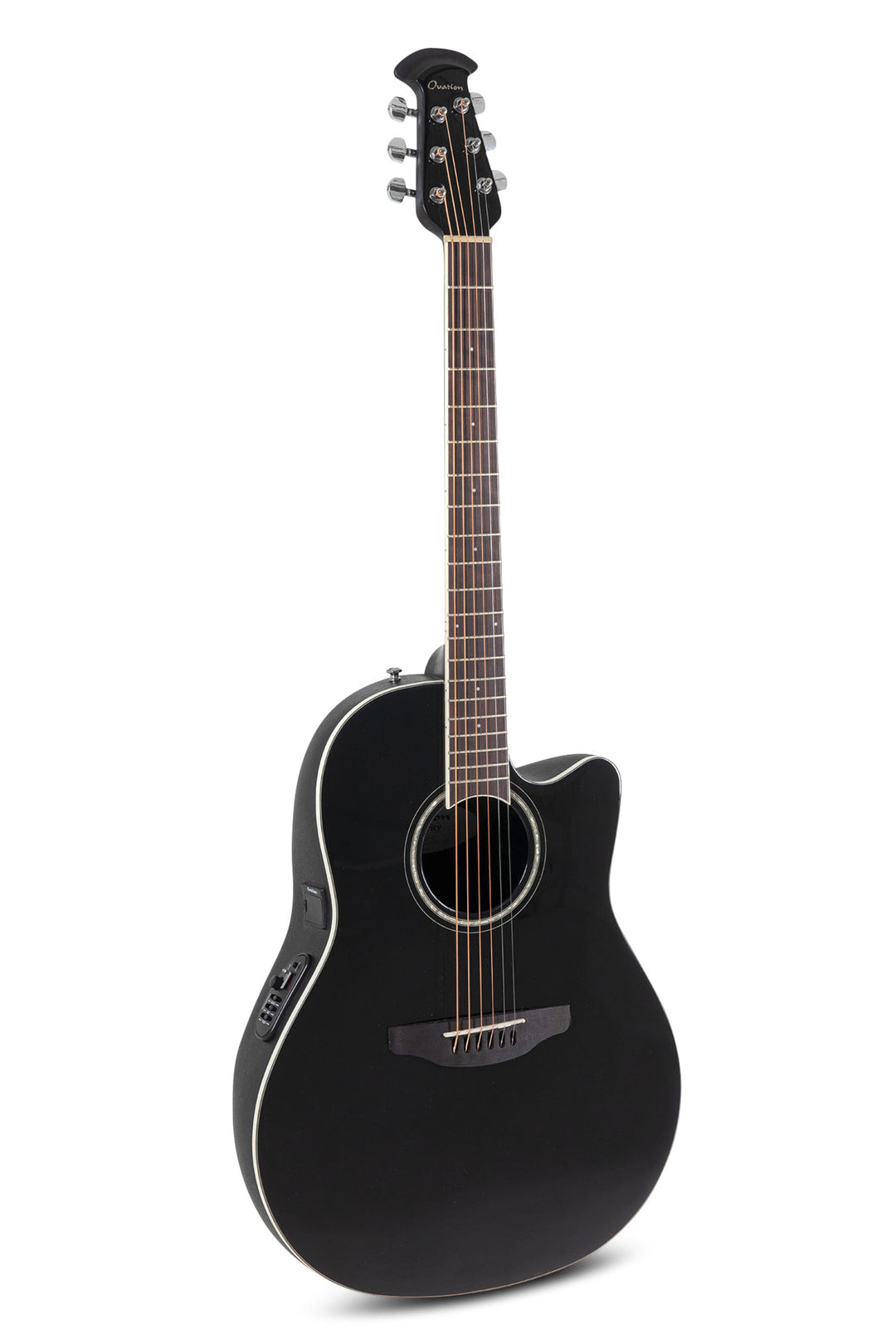 Ovation E-Akustik-Gitarren Celebrity CS Standard Mid Cutaway - Black (CS24-5-G)