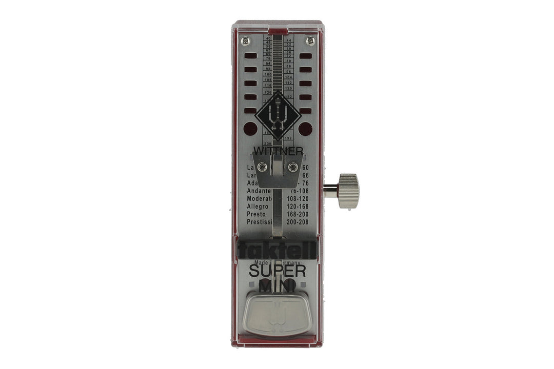 Wittner Metronom Metronom Super Mini - Rubinrot 884051