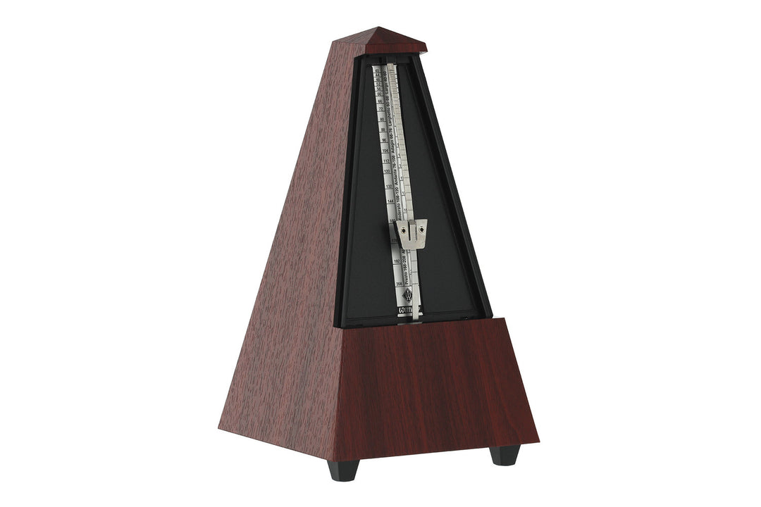 Wittner Metronom Pyramidenform - Mahagoni Maserung 845111