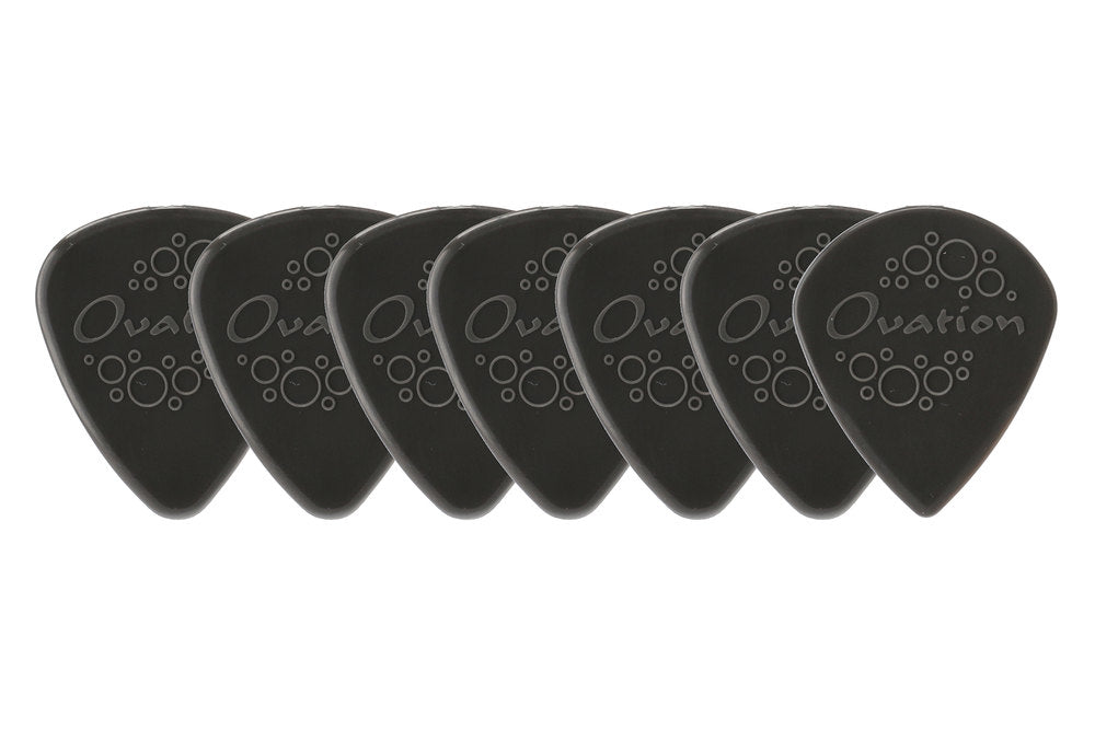 Ovation Diamond Standard 351 Plektren 1,60 mm, onyx black, 7 Stück