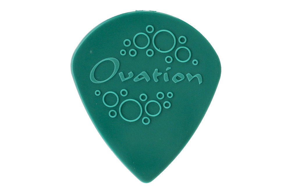 Ovation Diamond Grip Sharp Tip Plektren 1,00 mm, grau, 7 Stück