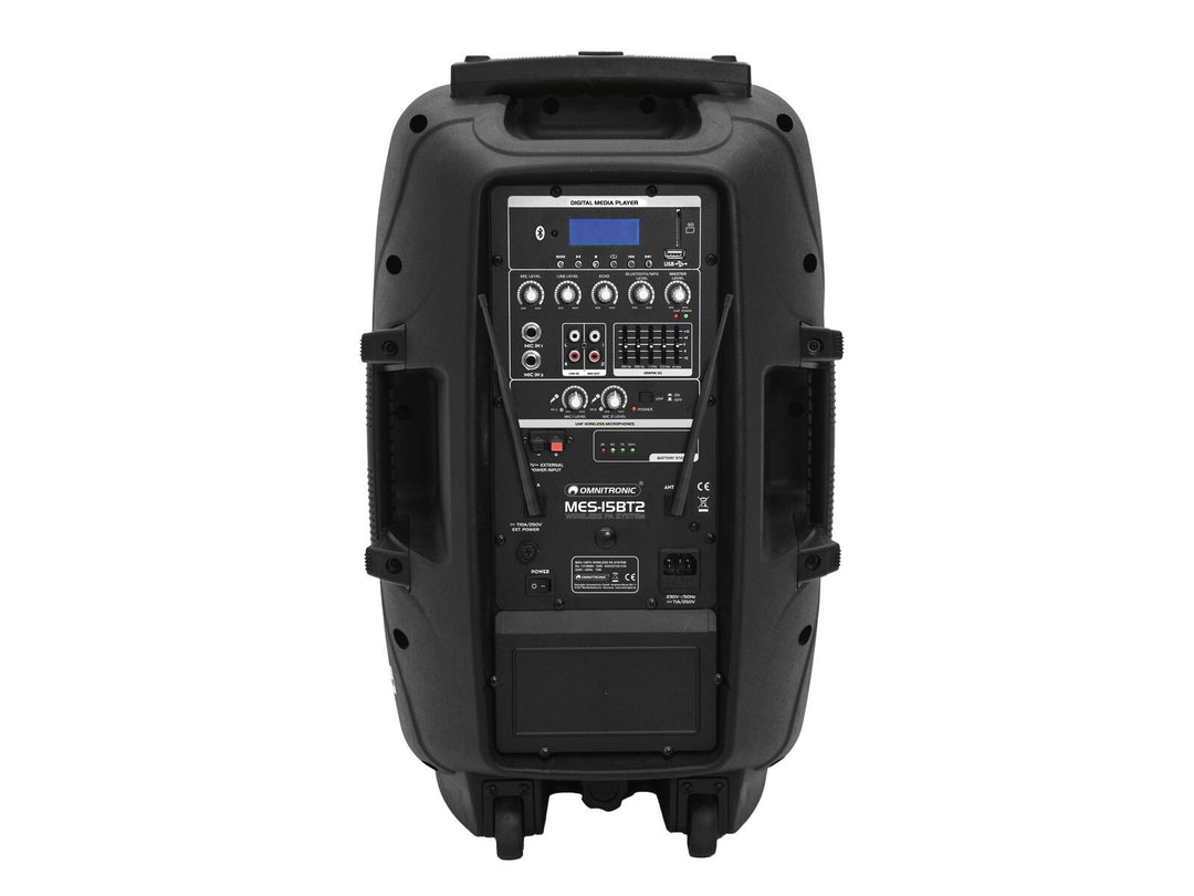 OMNITRONIC MES-15BT2 Drahtloses PA-System