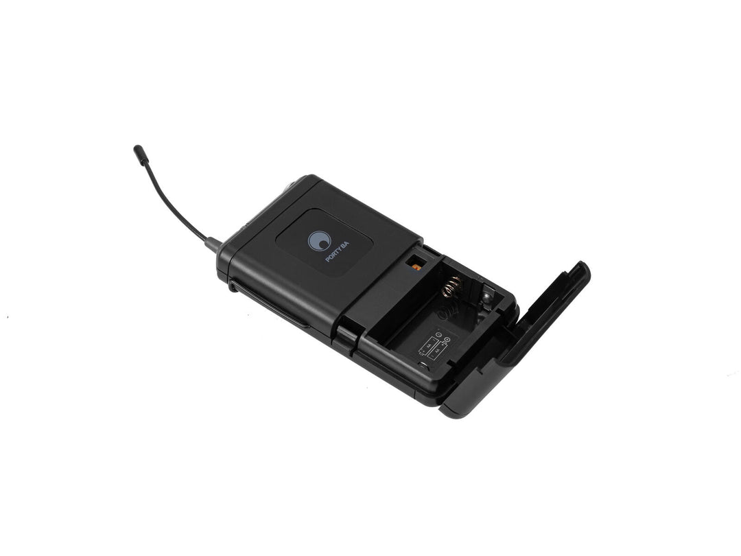 OMNITRONIC PORTY-8A Bodypack + Headset-Mikrofon 863.1MHz