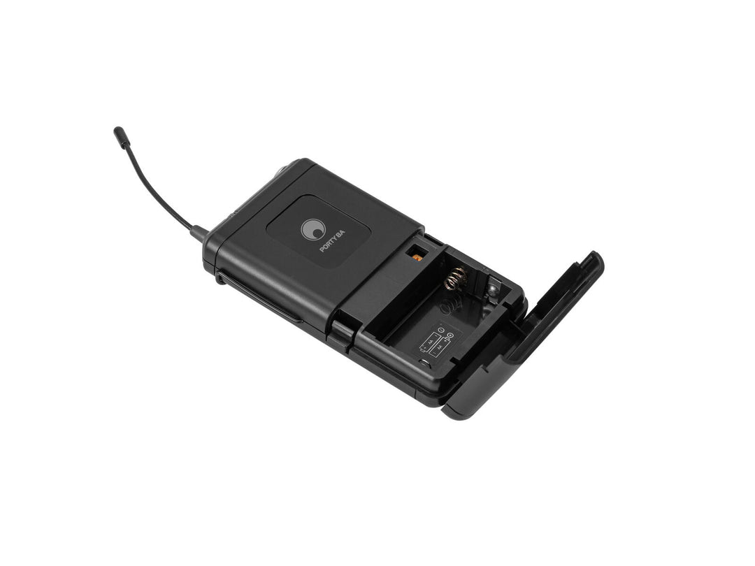 OMNITRONIC PORTY-8A Bodypack + Lavalier-Mikrofon 863.1 MHz