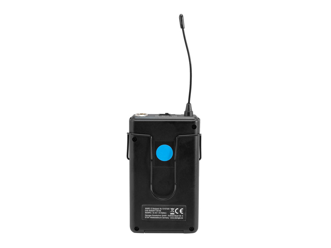 OMNITRONIC WAMS-12 Bodypack inkl. Headset 863MHz