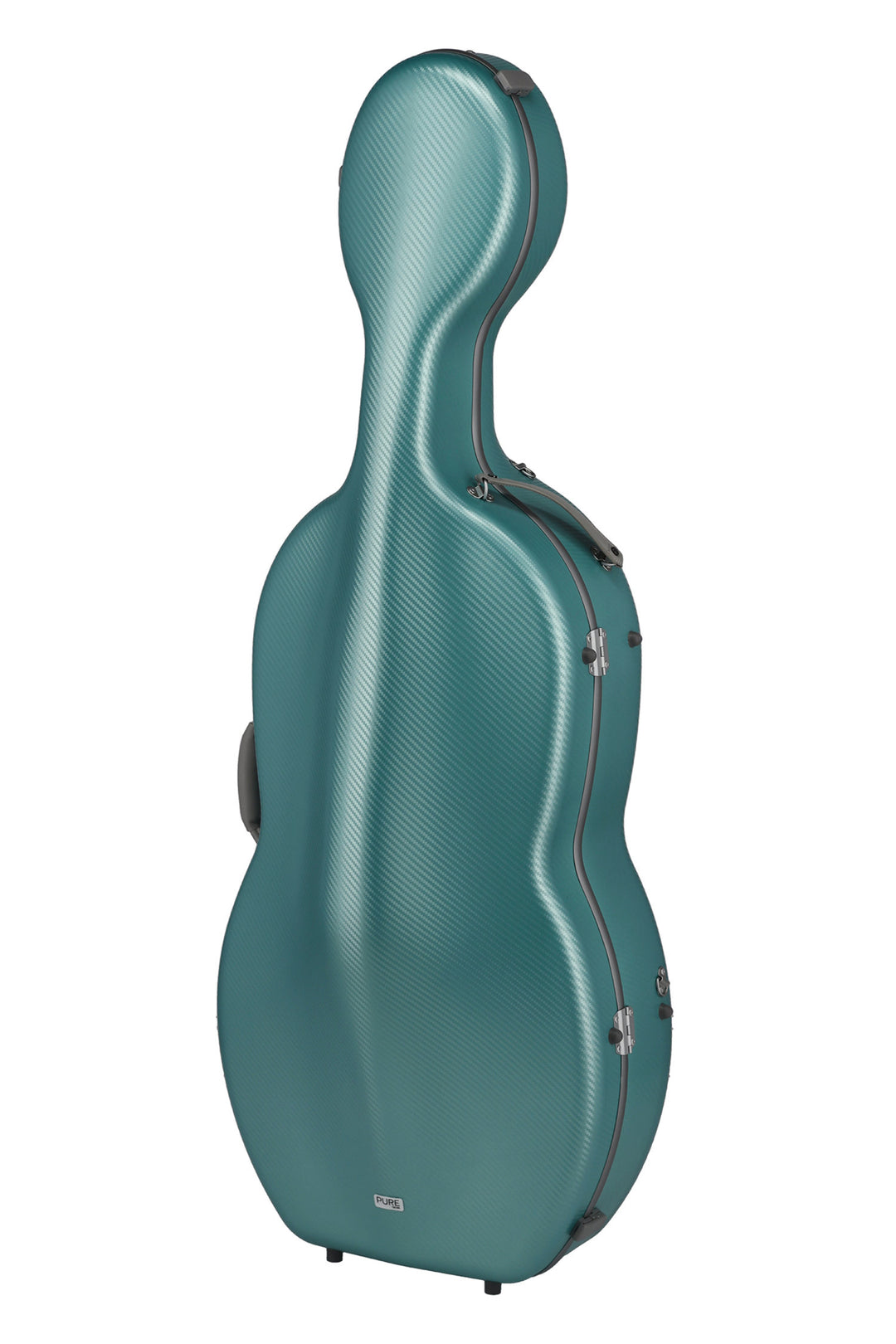 PURE GEWA Cello case Polycarbonate FUN – 4/4 (Green / Black)