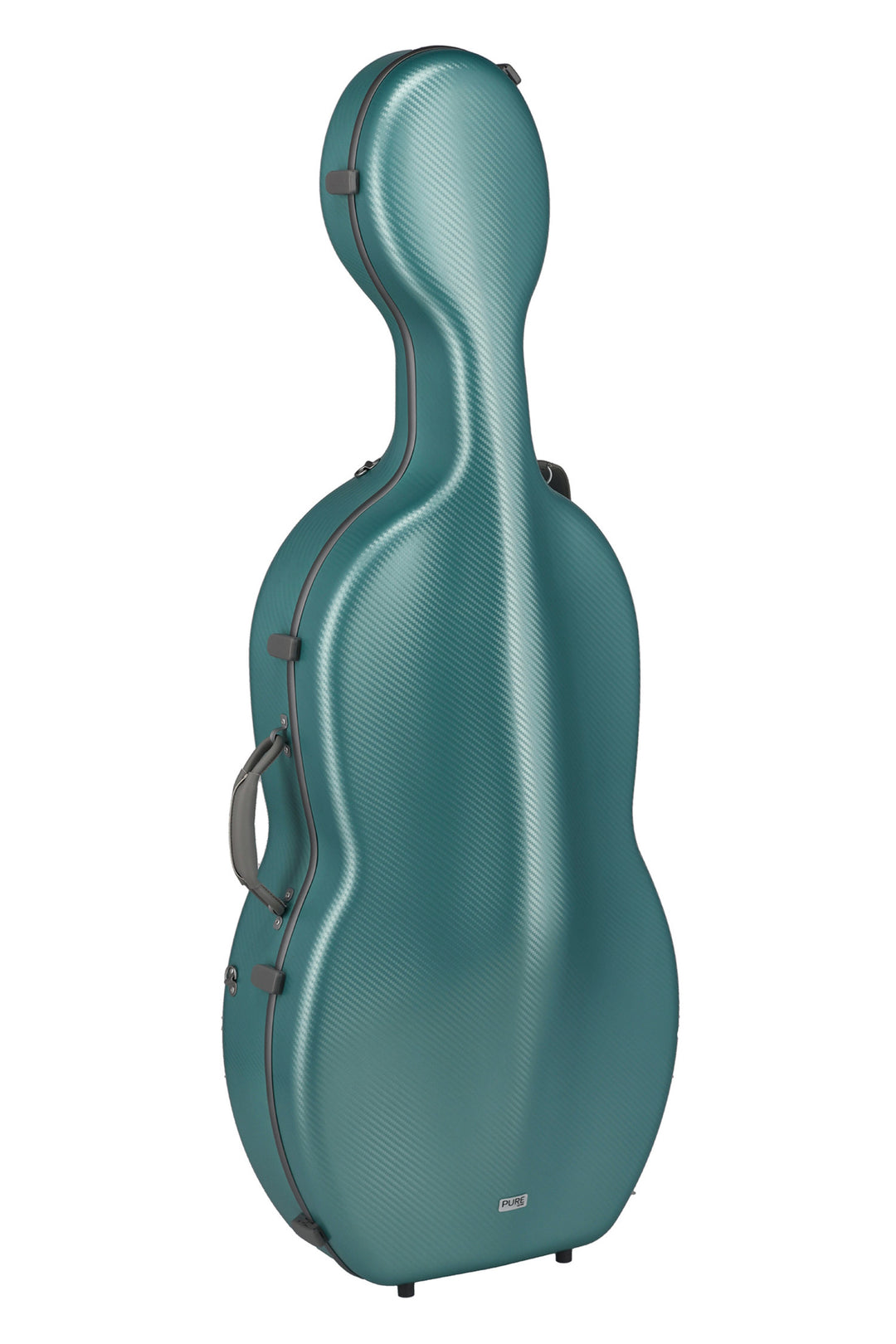 PURE GEWA Cello case Polycarbonate FUN – 4/4 (Green / Black)