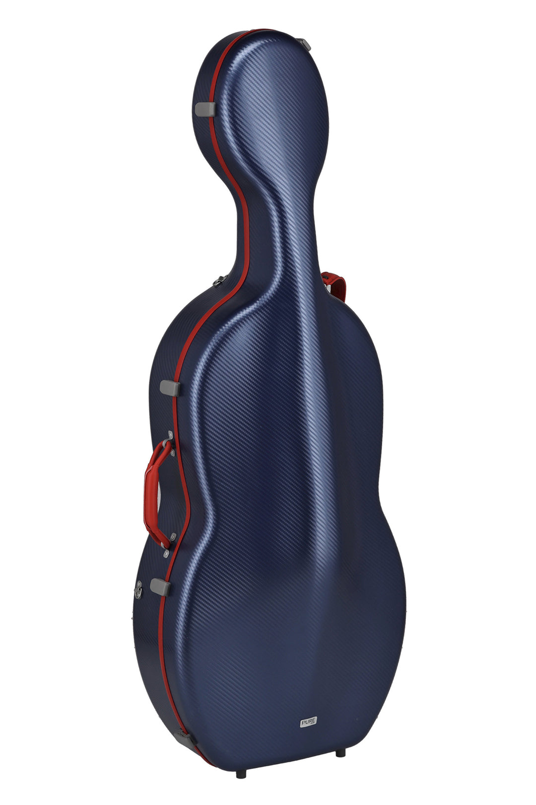 PURE GEWA Cello case Polycarbonate FUN – 4/4 (Blue / Black)