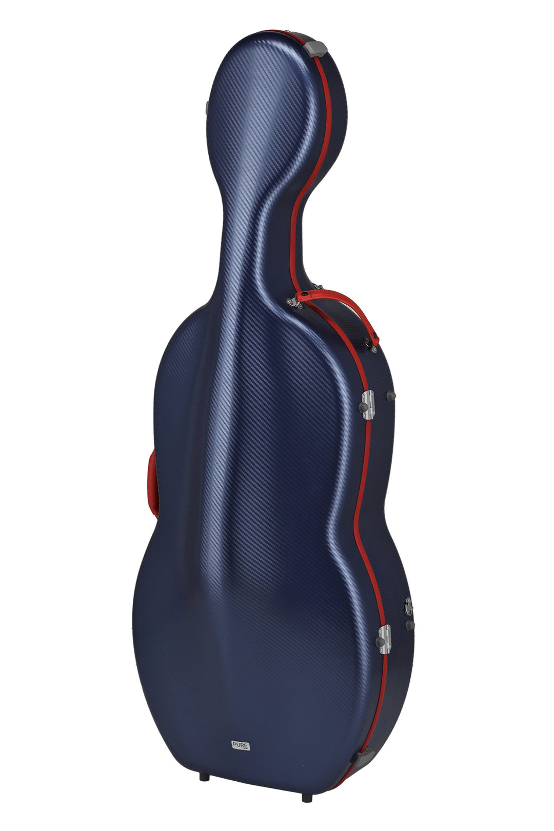 PURE GEWA Cello case Polycarbonate FUN – 4/4 (Blue / Black)