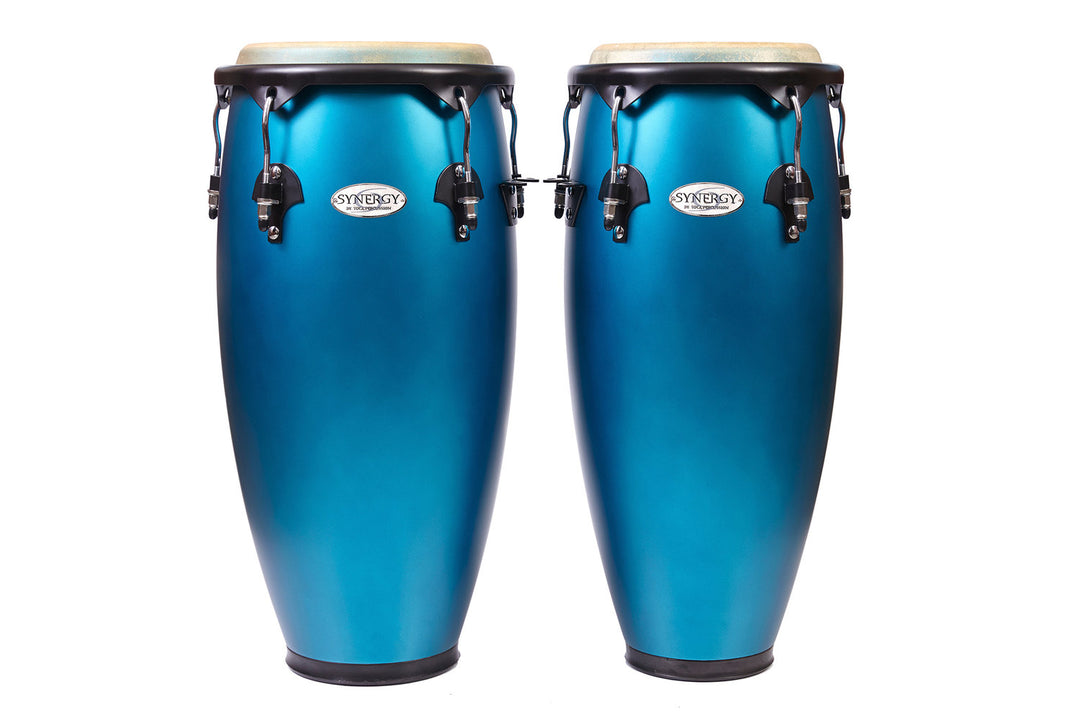 Toca Conga Synergy Wood Conga Set - matt ocean blue (2300OB)