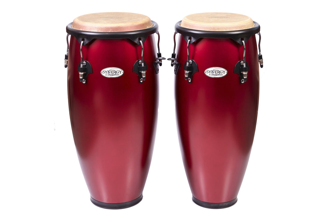Toca Conga Synergy Wood Conga Set - matt racing red (2300RRD)