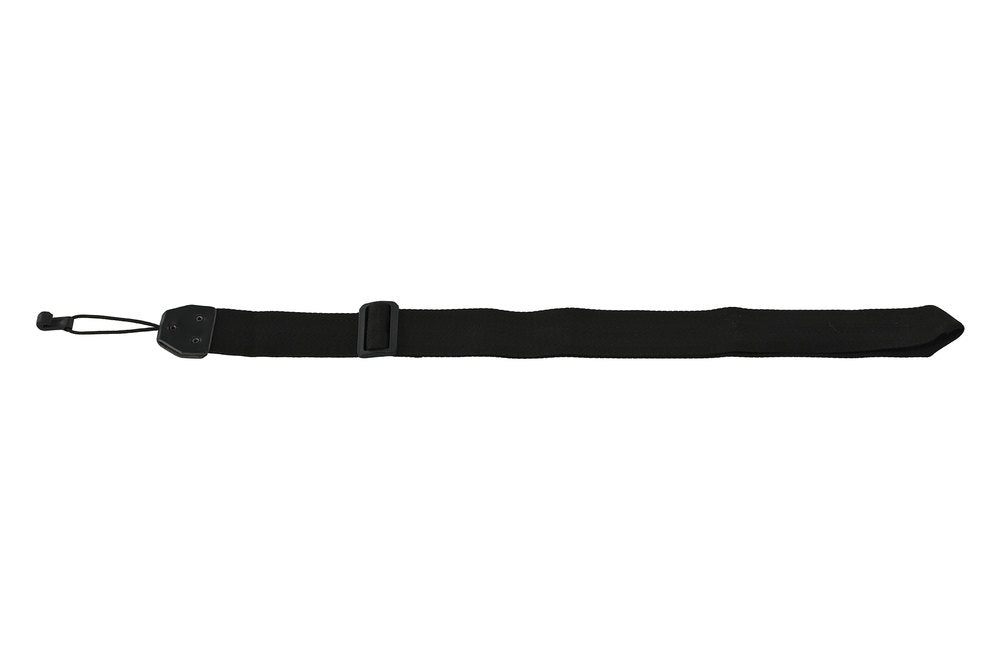 Fire & Stone Schalllochriemen für klassische gitarren, schwarzes Nylon, 50 mm