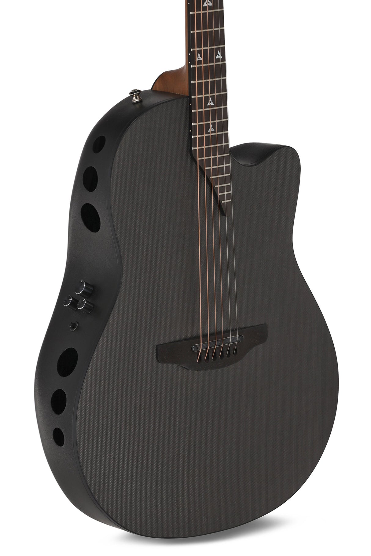 Adamas E-Akustik Gitarren 156SP-5-G Evolution Series Deep Cutaway - Natural Carbon Black (156SP-5-G)