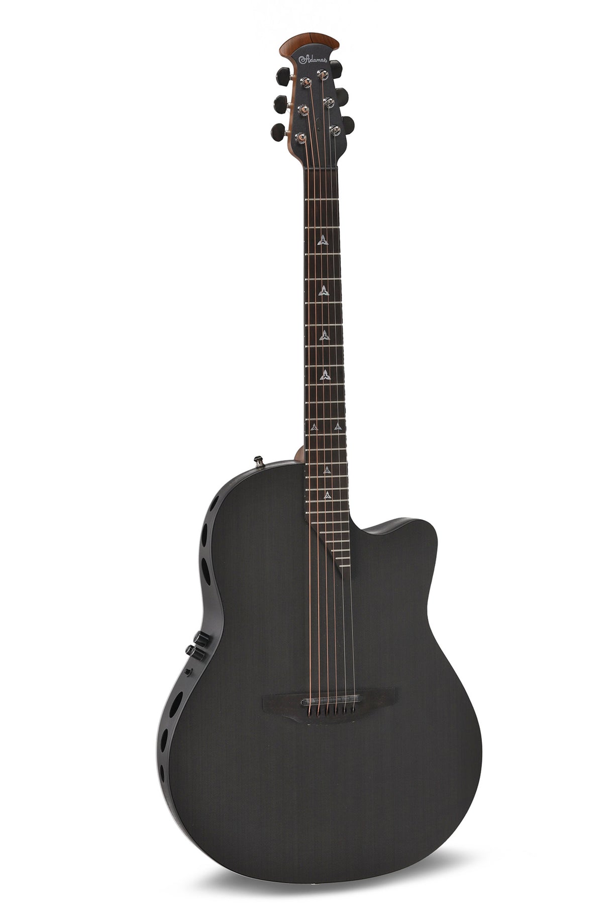 Adamas E-Akustik Gitarren 156SP-5-G Evolution Series Deep Cutaway - Natural Carbon Black (156SP-5-G)